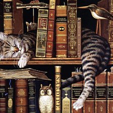 Схема вышивки «кот»