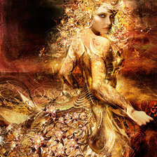 Схема вышивки «красота»