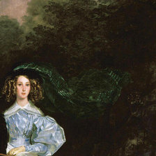 Схема вышивки «Картина Всадница К.Брюллов 2 часть»