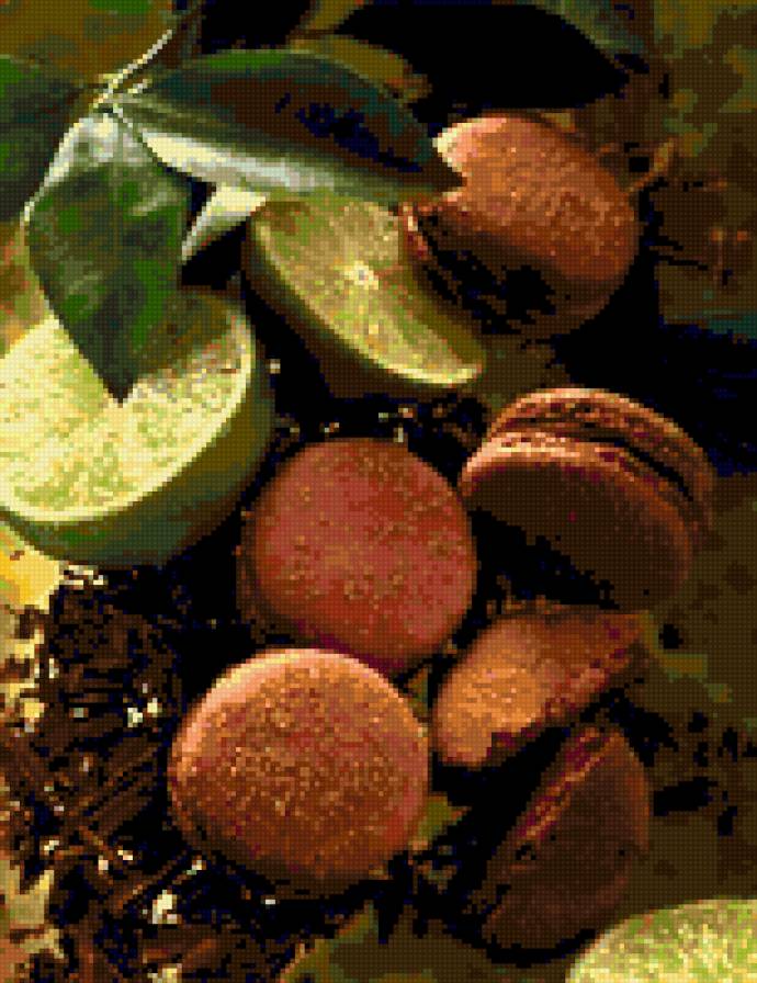 лайм и пряники - фрукты, еда - предпросмотр