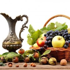 Схема вышивки «натюрморт-фрукты.»