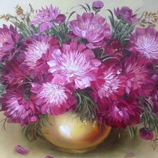 Схема вышивки «Пионы»