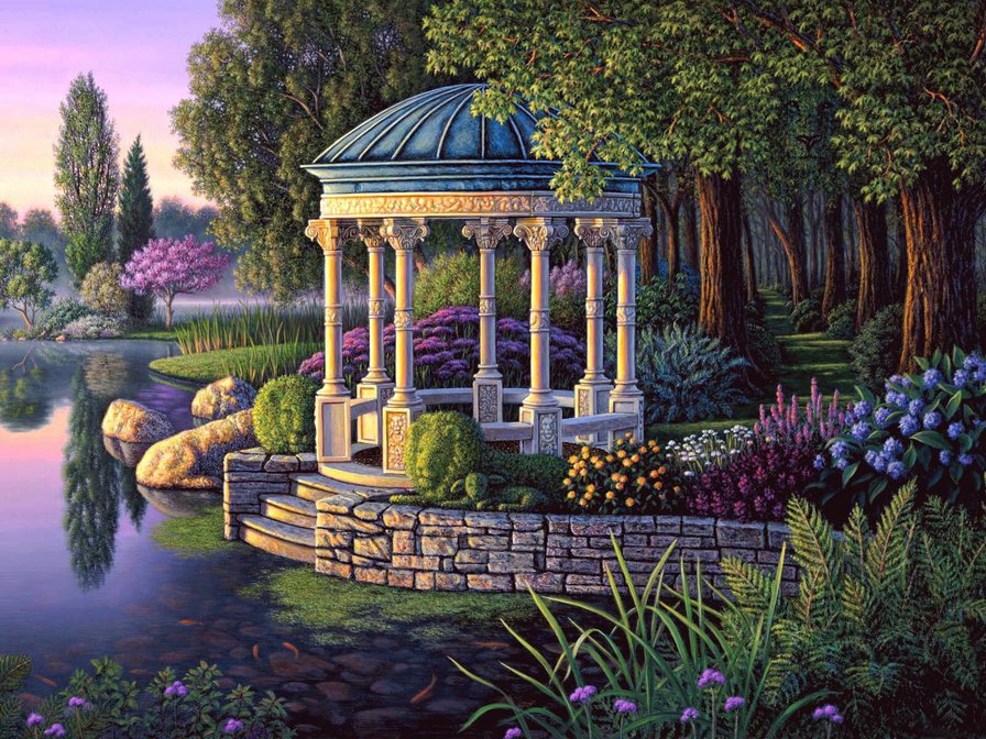 2 часть полиптиха2 - триптих, природа, диптих, полиптих, животные - оригинал