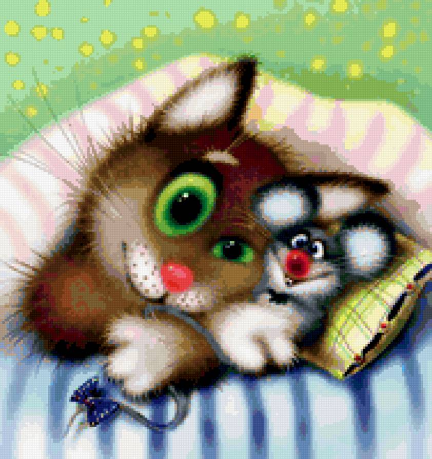 спокойной ночи - мультик, сказка, животные - предпросмотр