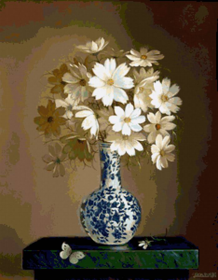 Серия "Букет" - цветы, букет, ромашки - предпросмотр