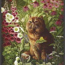 Схема вышивки «Серия "Кошки"»