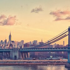 Схема вышивки «New York»