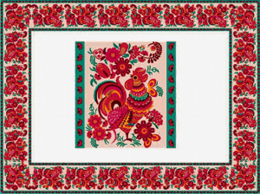 №416748 - бордюр, скатерть, цветы, салфетка, орнамент, подушка, узор - предпросмотр