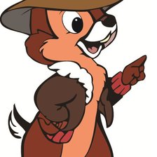 Схема вышивки «chip i dail»