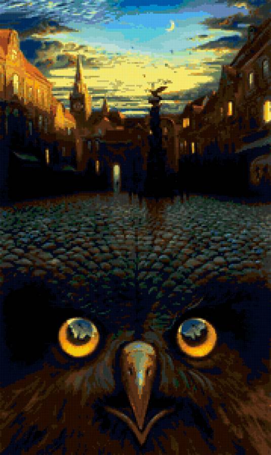 Орел - птицы, фэнтези - предпросмотр