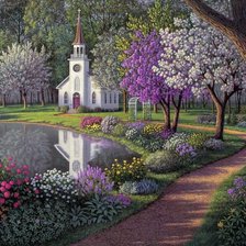 Схема вышивки «2 часть полиптиха3»