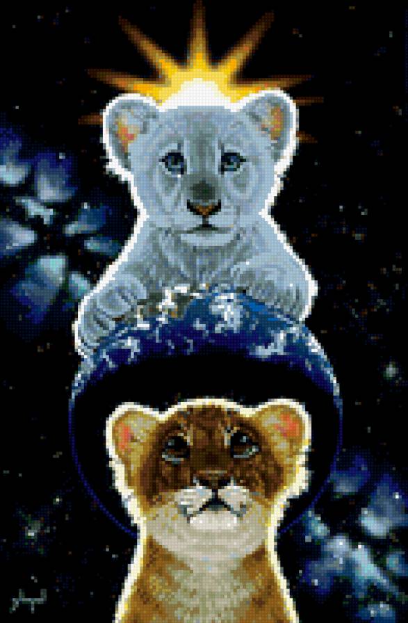 львята - львята, кошки - предпросмотр