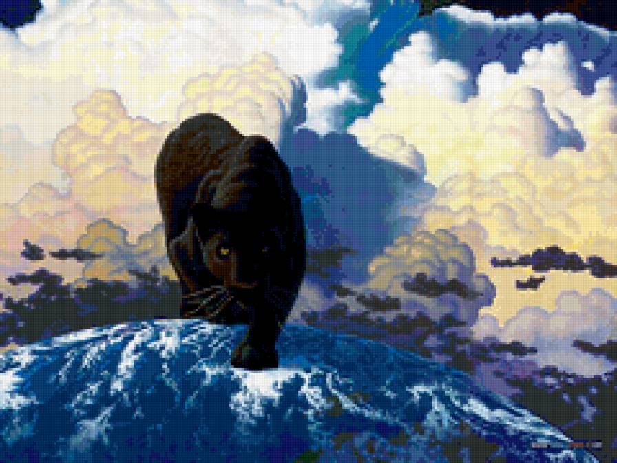 пума - тигр, пума, кошки - предпросмотр