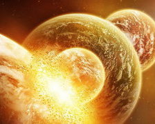 Схема вышивки «парад планет»