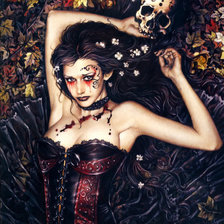 Схема вышивки «Woman»