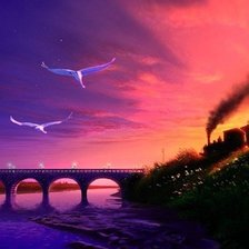 Схема вышивки «путешествие»