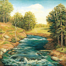 Схема вышивки «Дм. Спирос.Летний день»