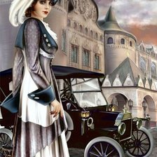 Схема вышивки «женский образ»