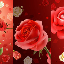 Схема вышивки «розы»