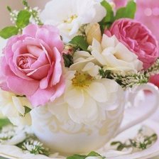 Схема вышивки «Нежно»