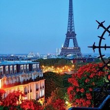 Схема вышивки «Париж»