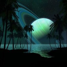 Схема вышивки «ночь»