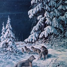 Схема вышивки «Серия "Пейзажи"»