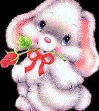 Схема вышивки «зая»