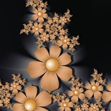 Схема вышивки «Серия "Фантастические цветы"»