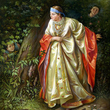 Схема вышивки «прятки»