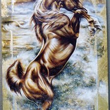 Схема вышивки «Серия "Кони"»