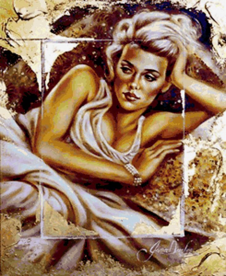 Серия "Она" - девушка - предпросмотр