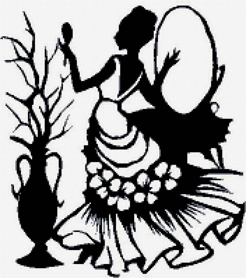 монохром - монохром, черно-белое - предпросмотр