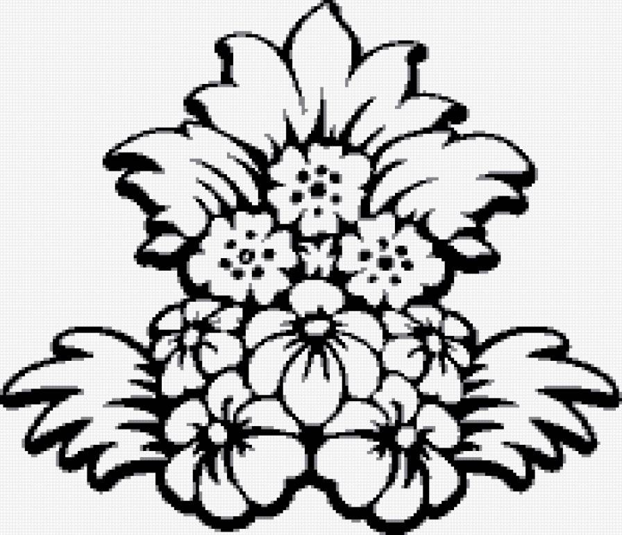 монохром - черно-белое, монохром - предпросмотр