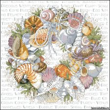 Схема вышивки «Ракушки»
