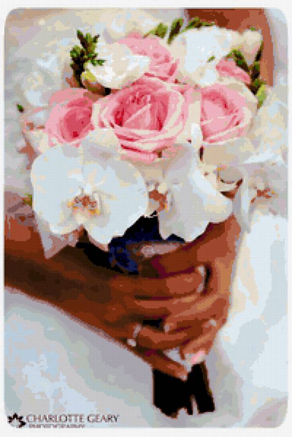 Букет орхидей - цветы, букет - предпросмотр