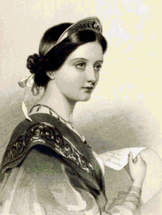 девушка шекспировская - девушка.дама. - предпросмотр