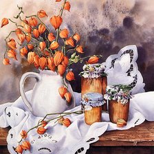 Схема вышивки «натюрморт»