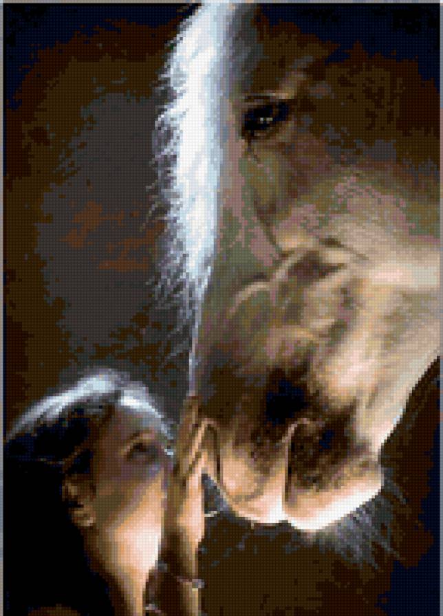 Лошадь - лошадь, ребенок - предпросмотр