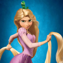 Схема вышивки «Рапунцель»