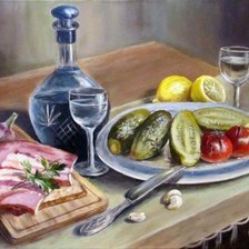 Схема вышивки «натюрморт»