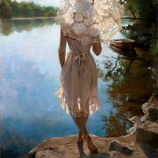 Схема вышивки «картины от Винсенто Ромеро»