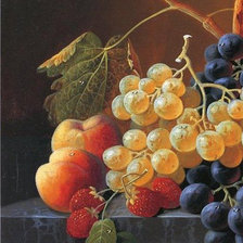 Схема вышивки «Натюрморт (левая часть)»