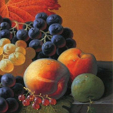 Схема вышивки «Натюрморт (правая часть)»