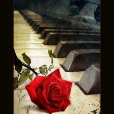 Схема вышивки «музыка»