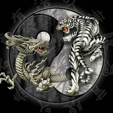 Схема вышивки «инь-янь»