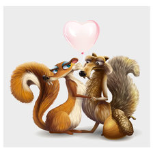 Схема вышивки «ледниковый период»