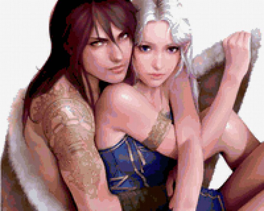 влюбленные 2 - пара, фэнтези.влюбленные, эльфы - предпросмотр