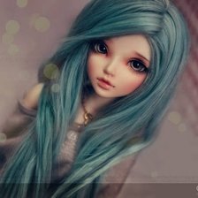 Схема вышивки «девчушка»