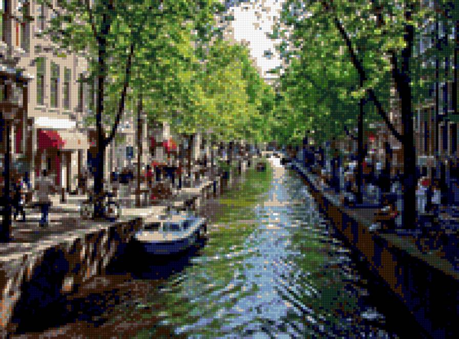 речной канал - вода - предпросмотр